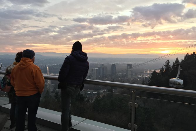 Aerial Tram Ride with Doughnuts at Sunrise in Portland Oregon - Small Groups With a Max of 10: Why the Pace Works