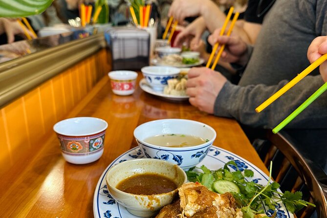 All-Inclusive Downtown Portland Food Tour - The Cart Blocks: street food, a drink, and the Portland “pod” feel