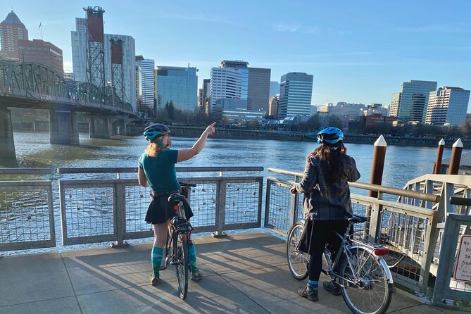 Bike Around Portland Oregon: Art, Culture, Bridges, Poetry - Clinton Street Theater greenway, old streetcar stops, and cult-movie culture