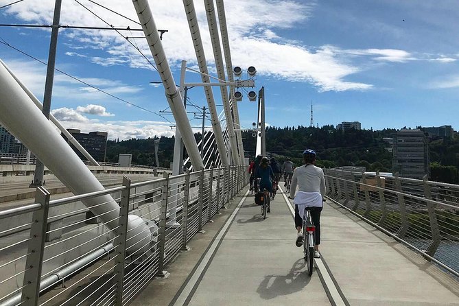 Bike Around Portland Oregon: Art, Culture, Bridges, Poetry - Riverplace and Tom McCall Waterfront Park, where Portland changed itself