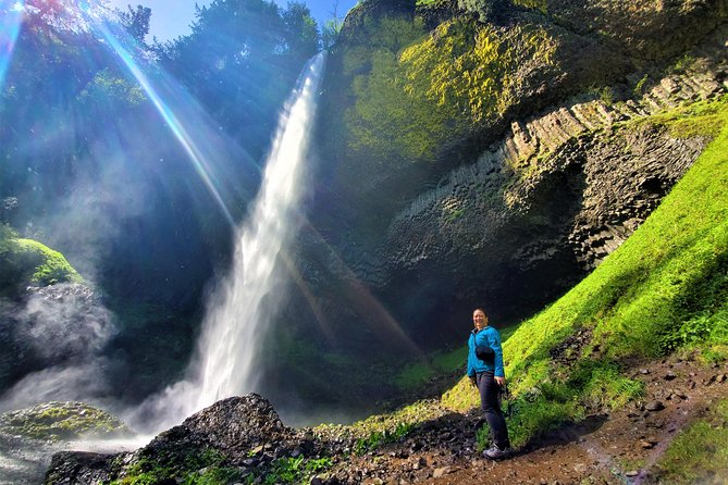 Columbia Gorge Waterfalls and Mt. Hood Tour - Full Day - Shepperd’s Dell State Natural Area: a quick waterfall with a bridge story