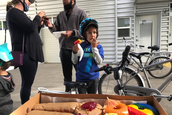 Doughnuts and Coffee Bike Tour: Local Secrets - Broadway District and the doughnut origin story you actually remember