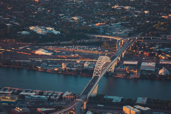Downtown Portland Air Tour by Envi Adventures - Daylight, sunset, and night flights, and how timing changes your photos
