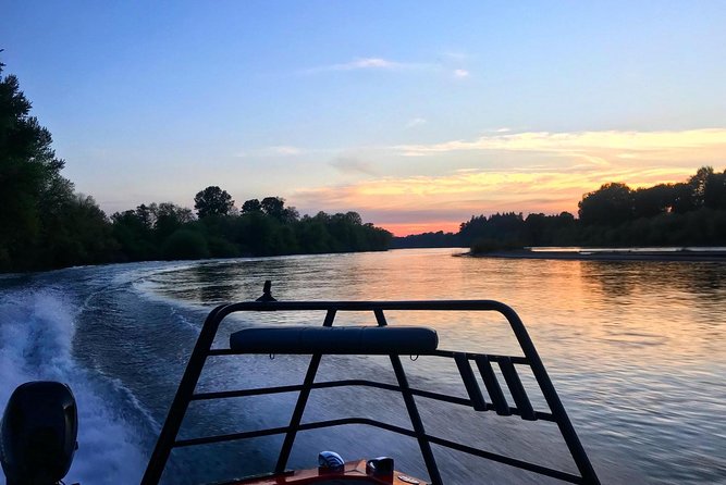 Guided Jetboat Tour for Six -Private - Rogers Landing to the river: timing that makes sense for a half-day