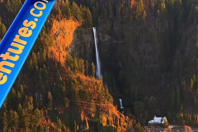 Mt. Hood & Multnomah Falls Air Tour by Envi Adventures - Taking Off From Troutdale, Then Getting Gorge Views Fast