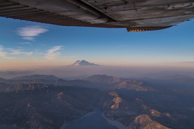 Mt. St. Helens Air Tour by Envi Adventures - Stop 2: Portland plus Mount Hood in the same frame