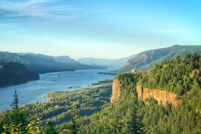 Multnomah Falls and Columbia River Gorge Half-Day Hiking Tour - Latourell Falls: a plunge-style waterfall plus a basalt forest mini-hike