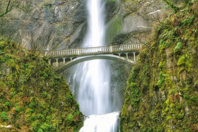Waterfall in the Columbia River Gorge east of Portland