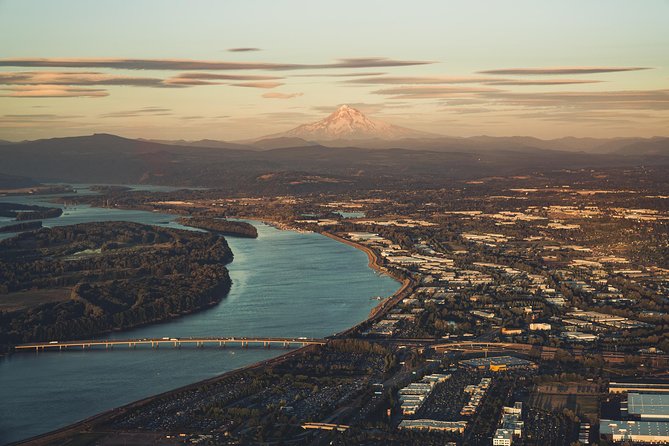 Multnomah Falls & Portland Premium Air Tour by Envi Adventures - Gorge views begin at Crown Point and Latourell Falls