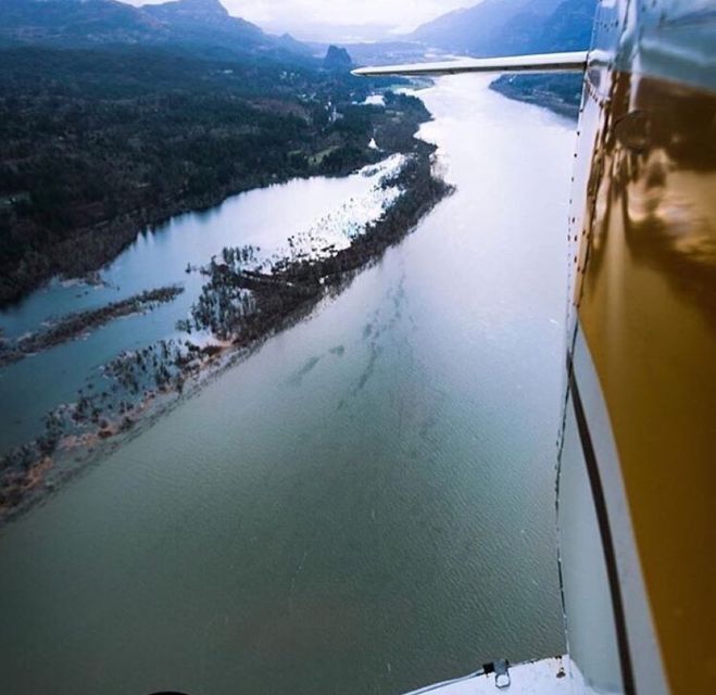 Portland: Columbia Gorge Waterfalls Scenic Air Tour - Wildfire scars from above: seeing what changed, and what did not