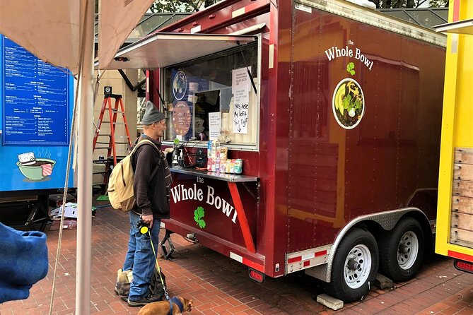 Portland Downtown Food Tour: 6 Tastings of Local & Global Flavors - The brewery pretzel stop, plus optional craft beer upgrade