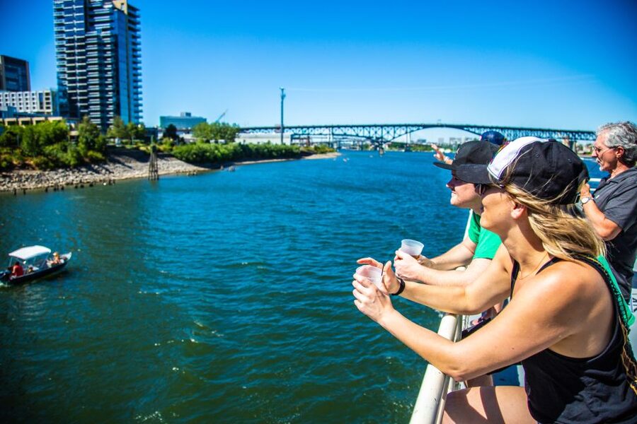 Portland: Happy Hour Sightseeing Cruise - Weather Reality: Rain or Shine, So Dress Like the River Might Change Its Mind
