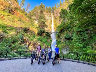 Multnomah Falls E-Bike Tour in the Columbia Gorge