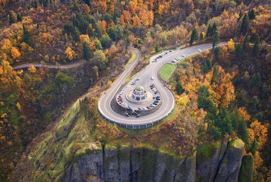 Portland: Multnomah Falls Scenic Air Tour - Multnomah Falls From Above, Plus Waterfall Photo Targets