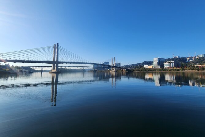 Portland's Ultimate 12 Historic Bridges' Scenic Boat Tour - The best first impressions: downtown skyline and Oaks Bottom Wildlife Refuge