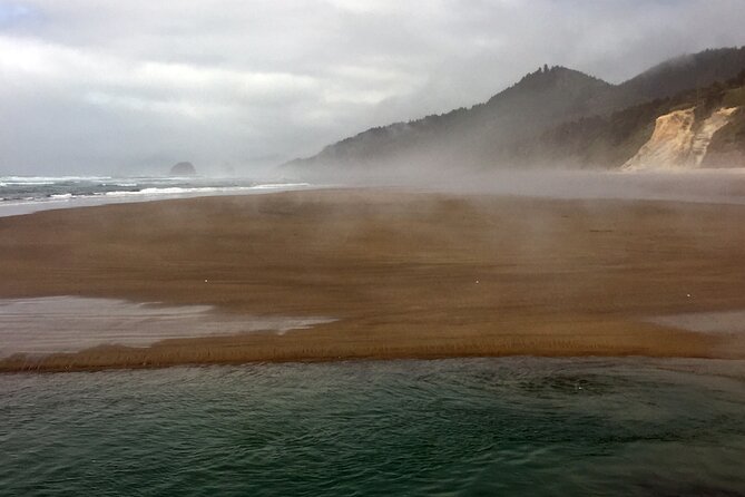 Private Northern Oregon Coast Day Trip - Hug Point State Park caves, waterfall vibes, and a carved headland road