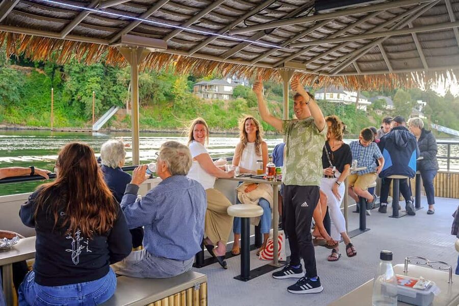 Tiki Nights & City Lights Portland River Party Boat (1-Hour) - Boarding at South Waterfront Park, and how to not miss it