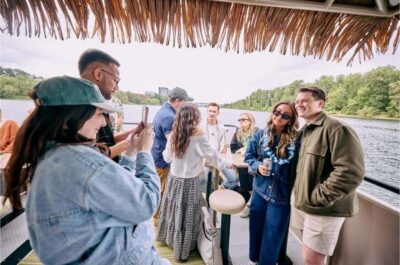 Tiki Nights & City Lights Portland River Party Boat (1-Hour)