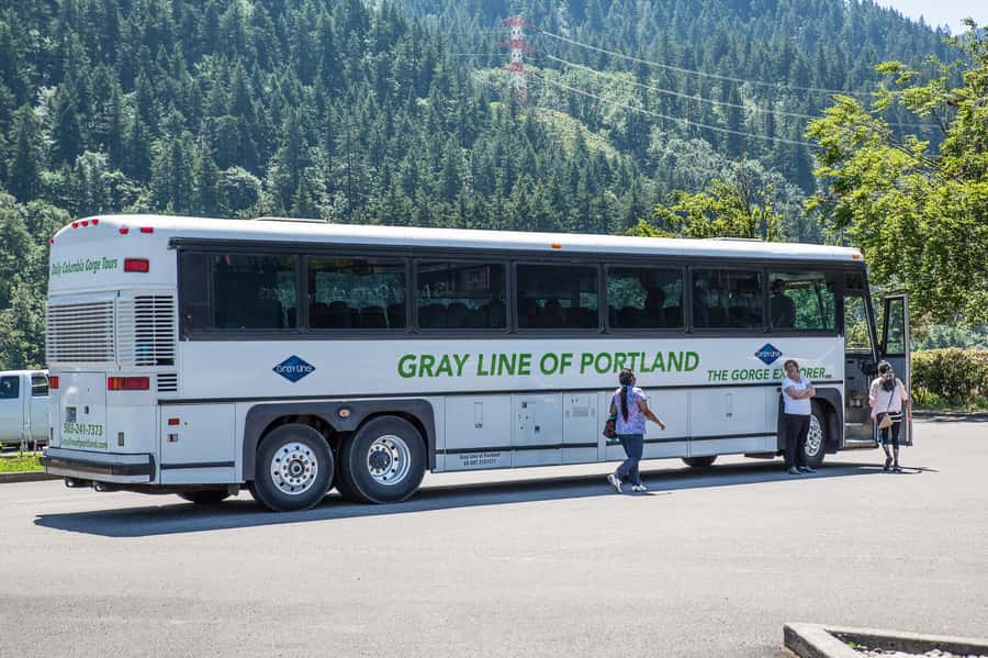 Waterfall Express -PDX: Waterfall Trolley Tickets + Transfer - The 13-mile Waterfall Trolley route and why hop-on hop-off works so well