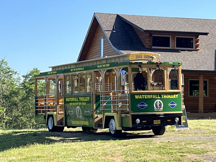 Waterfall Express -PDX: Waterfall Trolley Tickets + Transfer - What makes this feel good value at $72 per person