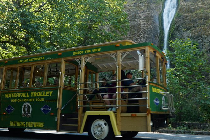 Waterfall Hop-On Hop-Off Trolley Tour Multnomah Falls Day Pass - Key things to know before you ride